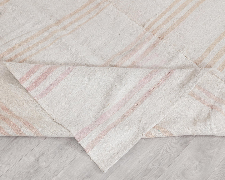White Kilim Rug 10' 5" x 11' 4" | No. VR38319