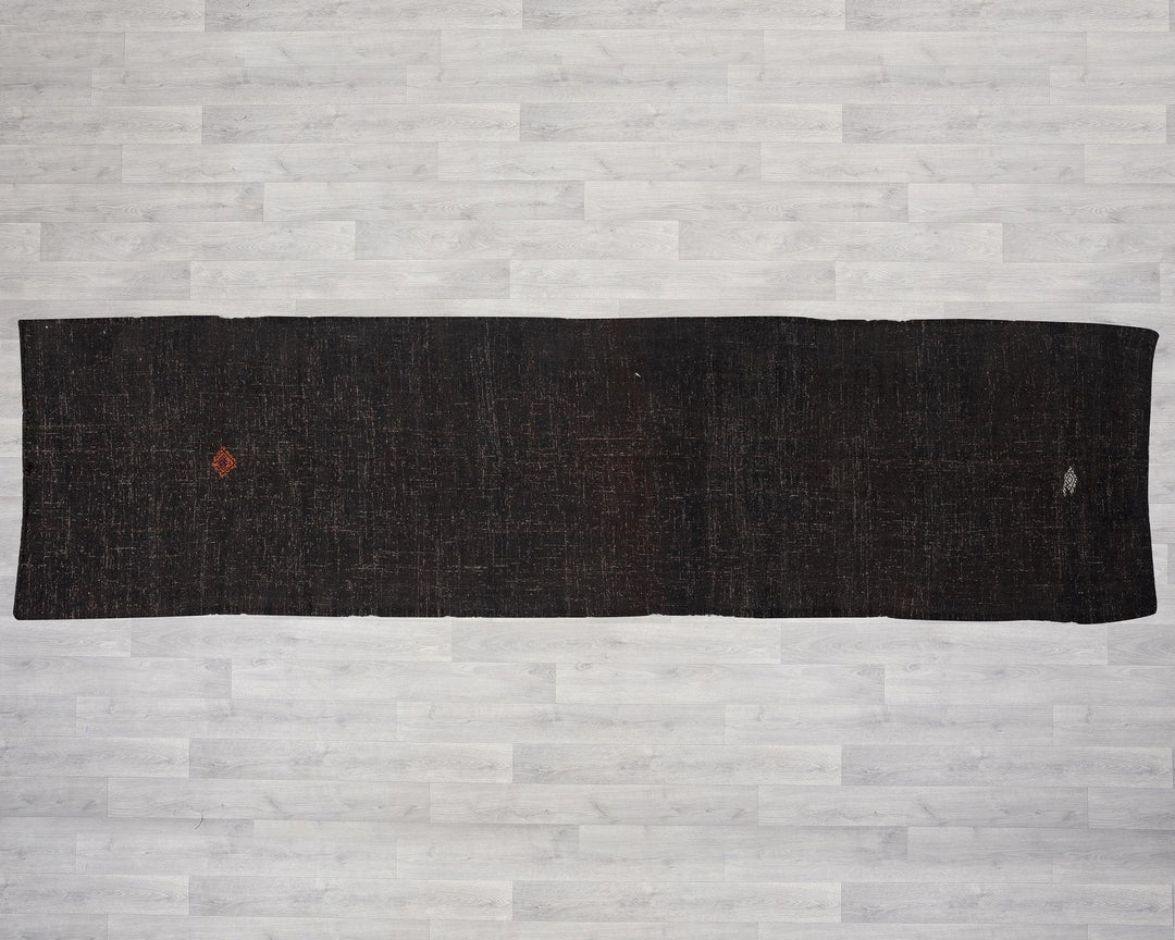 Brown Runner Rug 3' 8" x 17' 10" | No. VR27291
