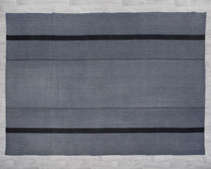 Black Kilim Rug 9' 10" x 12' 6" | No. VR59110