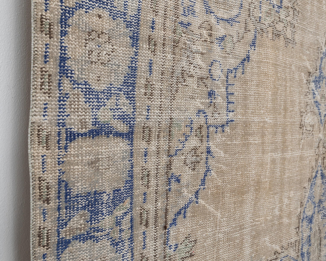 Faded Oushak Rug 6' 5" x 9' 10" | No. VR50516