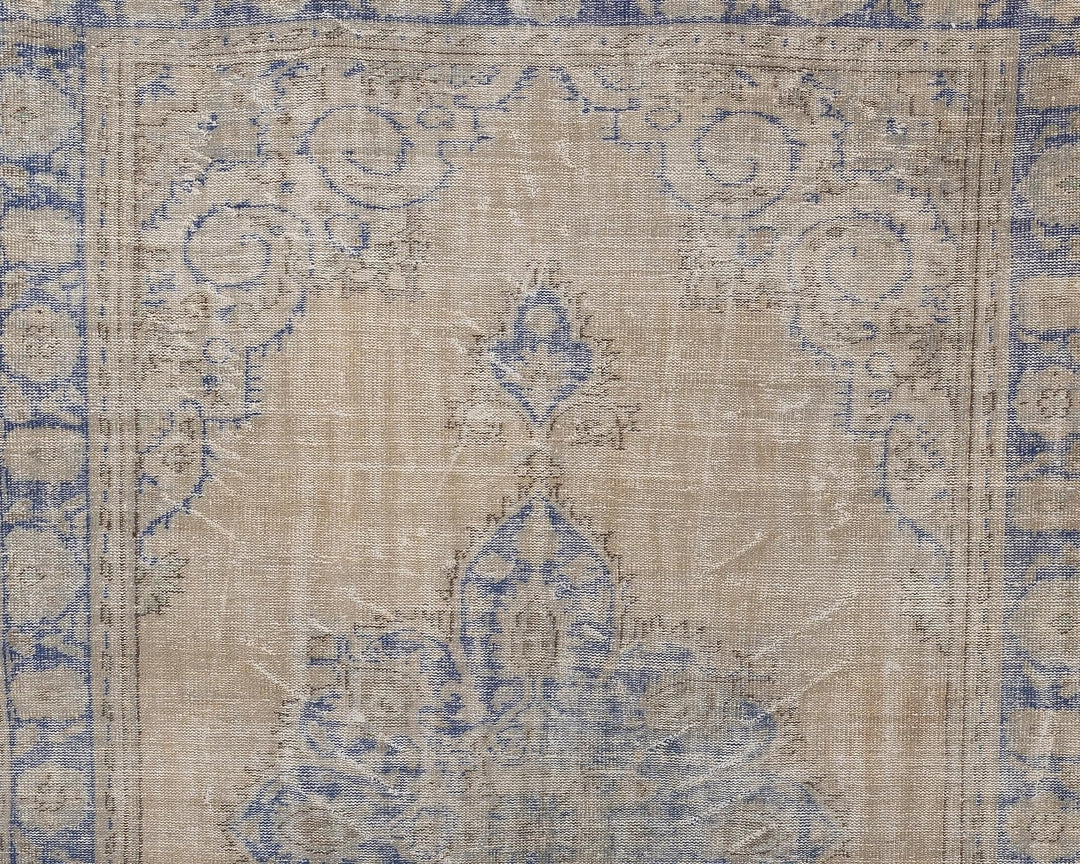 Faded Oushak Rug 6' 5" x 9' 10" | No. VR50516