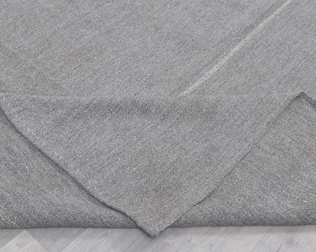 Gray Kilim Rug 9' 10" x 11' 7" | No. VR55861