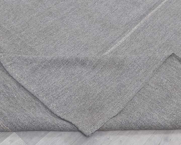 Gray Kilim Rug 9' 10" x 11' 7" | No. VR55861