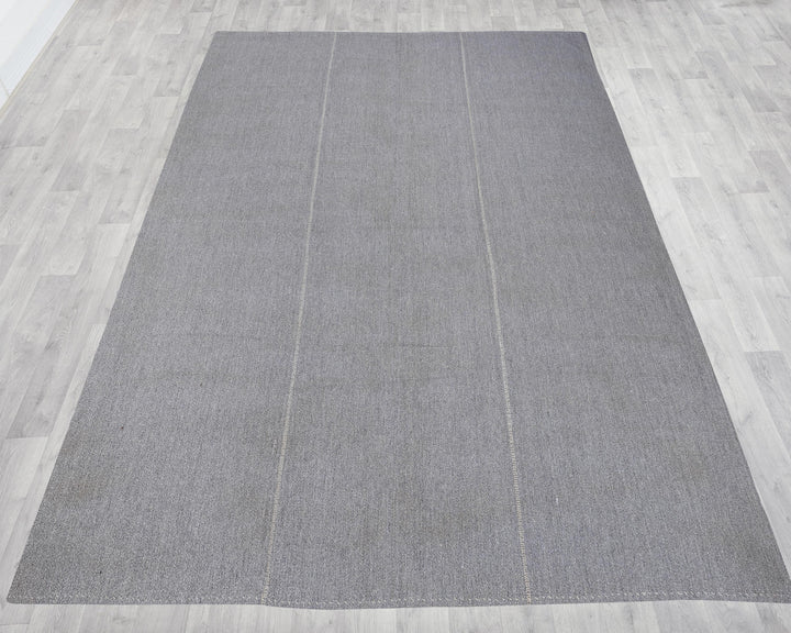 Gray Kilim Rug 9' 10" x 11' 7" | No. VR55861