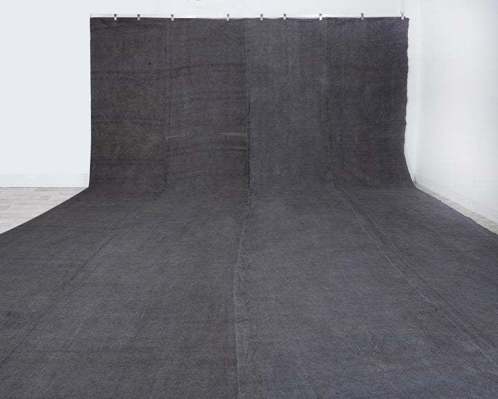 Gray Kilim Rug 14' 8" x 16' 9" | No. VR27975