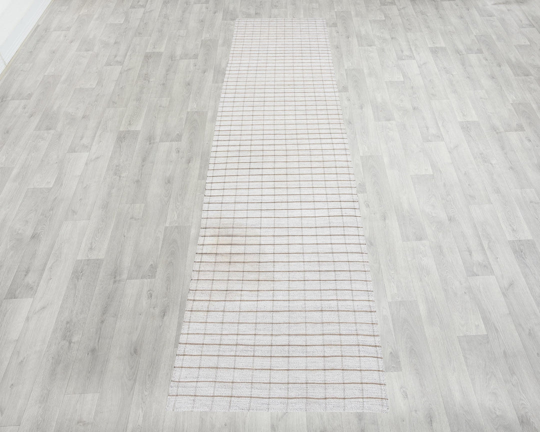 White Runner Rug 2' x 11' 2" | No. VR64357