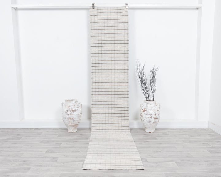 White Runner Rug 2' x 11' 2" | No. VR19752