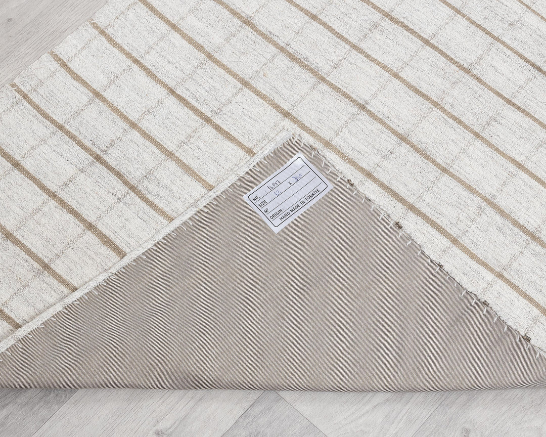White Runner Rug 2' x 11' 2" | No. VR19752