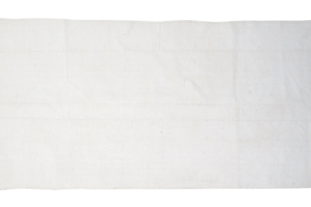 White Kilim Rug 4' 10" x 9' | No. VR28673
