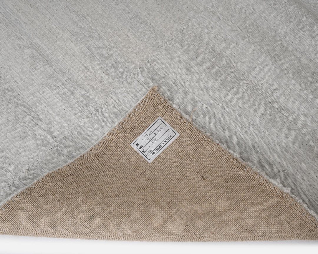 Gray Kilim Rug 6' 1" x 9' 6" | No. VR54036