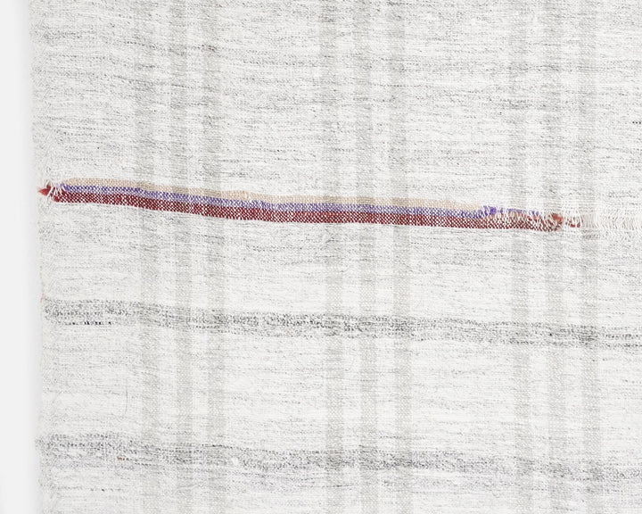 Gray Kilim Rug 7' 9" x 11' 3" | No. VR19473