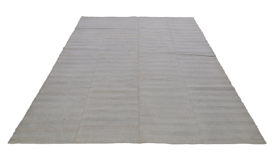 Gray Kilim Rug 6' 1" x 9' 6" | No. VR54036