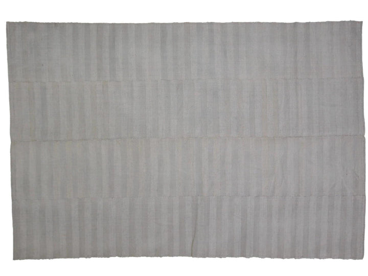 Gray Kilim Rug 6' 1" x 9' 6" | No. VR54036