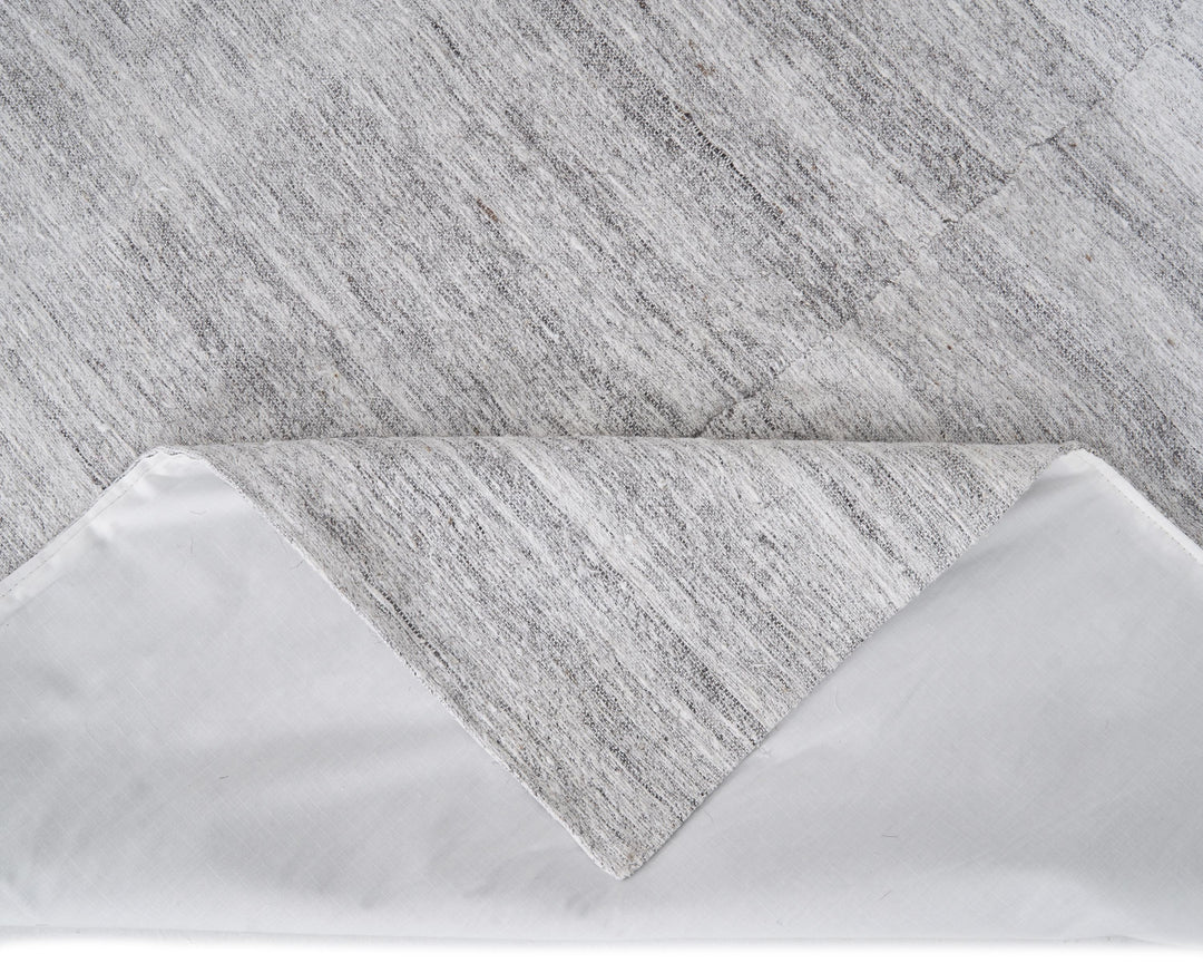 Gray Kilim Rug 6' 4" x 9' 8" | No. VR12987