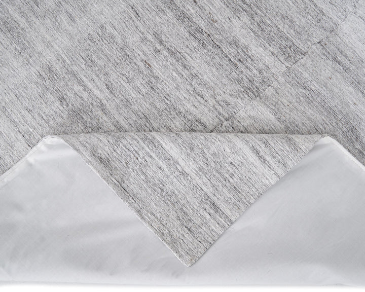 Gray Kilim Rug 6' 4" x 9' 8" | No. VR12987