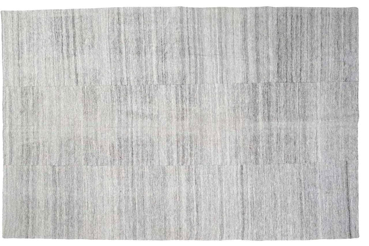 Gray Kilim Rug 6' 4" x 9' 8" | No. VR12987