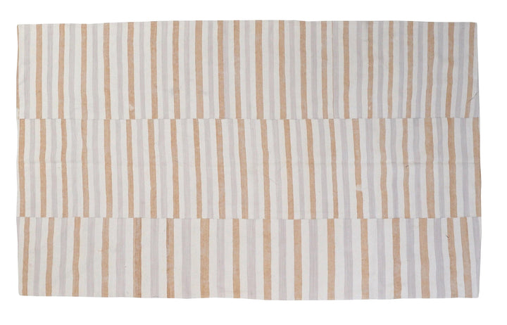 Neutral Kilim Rug 5' 1" x 8' 5" | No. VR19789