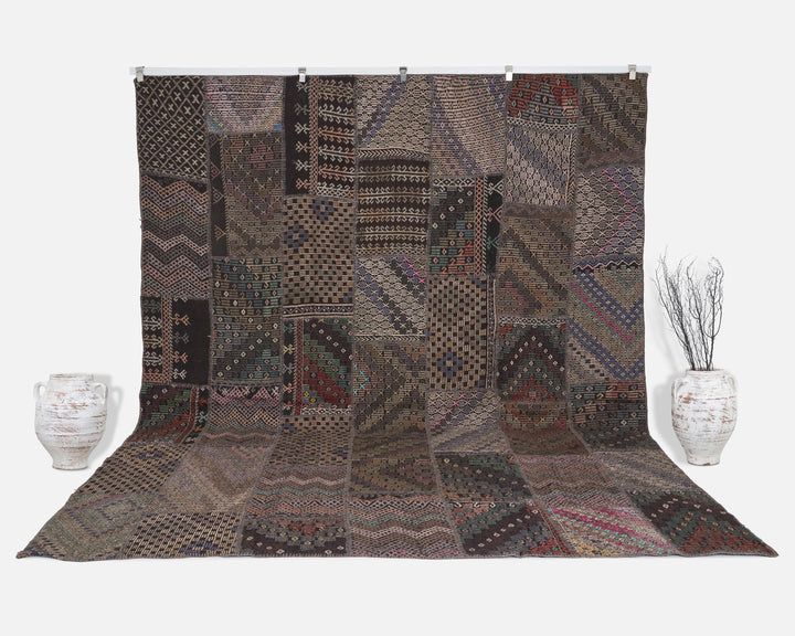 Rust Kilim Rug 9' x 11' 6" | No. VR40502