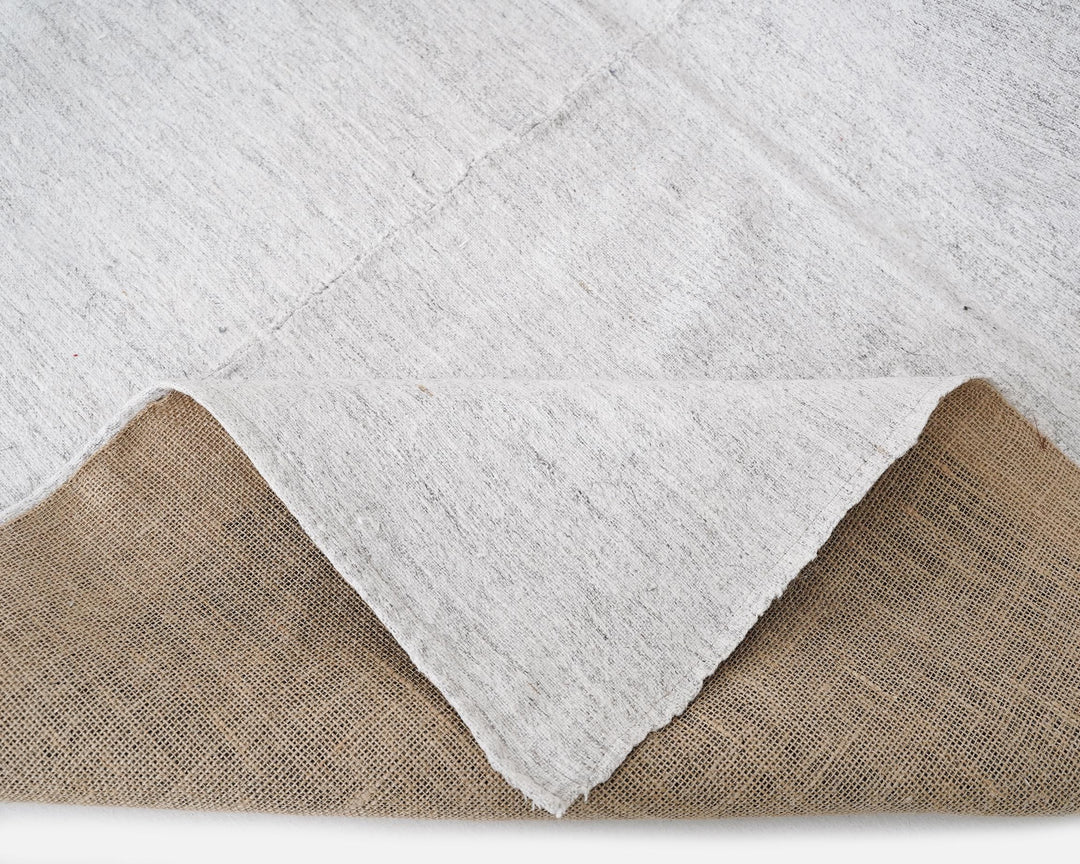 White Kilim Rug 6' 4" x 8' 11" | No. VR60523