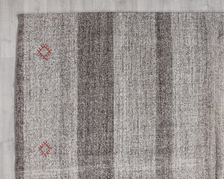 Gray Kilim Rug 9' x 10' 2" | No. VR32943