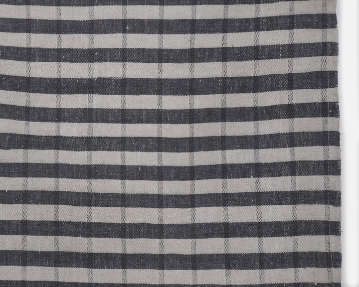 Neutral Kilim Rug 7' 7" x 11' 9" | No. VR67593