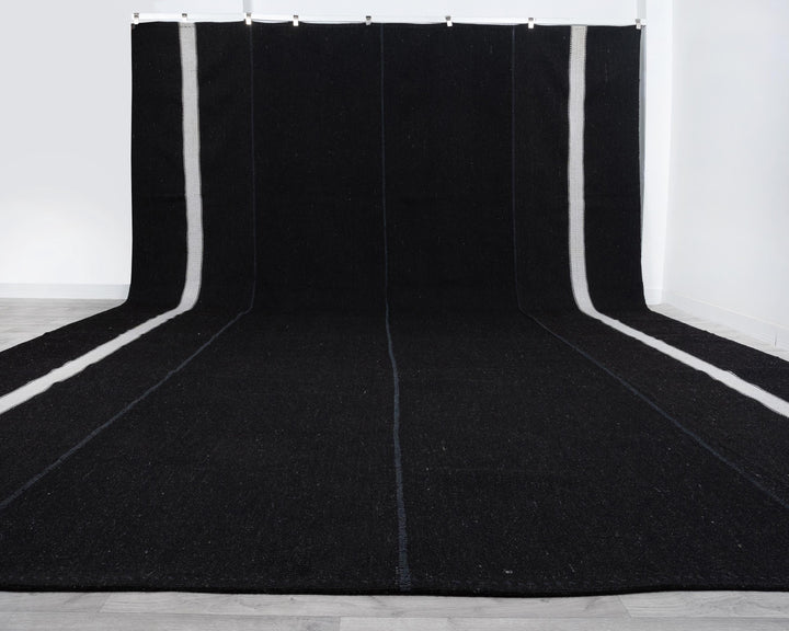 Brown Kilim Rug 13' 1" x 16' 1" | No. VR11529