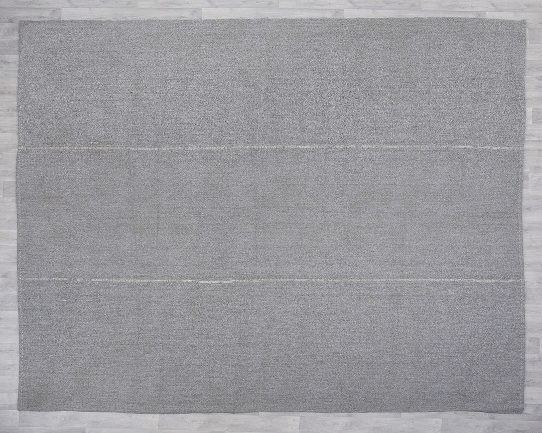 Gray Kilim Rug 9' 10" x 11' 7" | No. VR55861