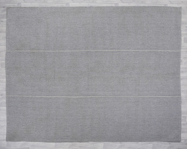 Gray Kilim Rug 9' 10" x 11' 7" | No. VR55861