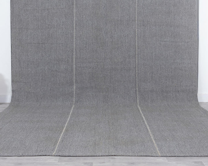 Gray Kilim Rug 9' 10" x 11' 7" | No. VR55861