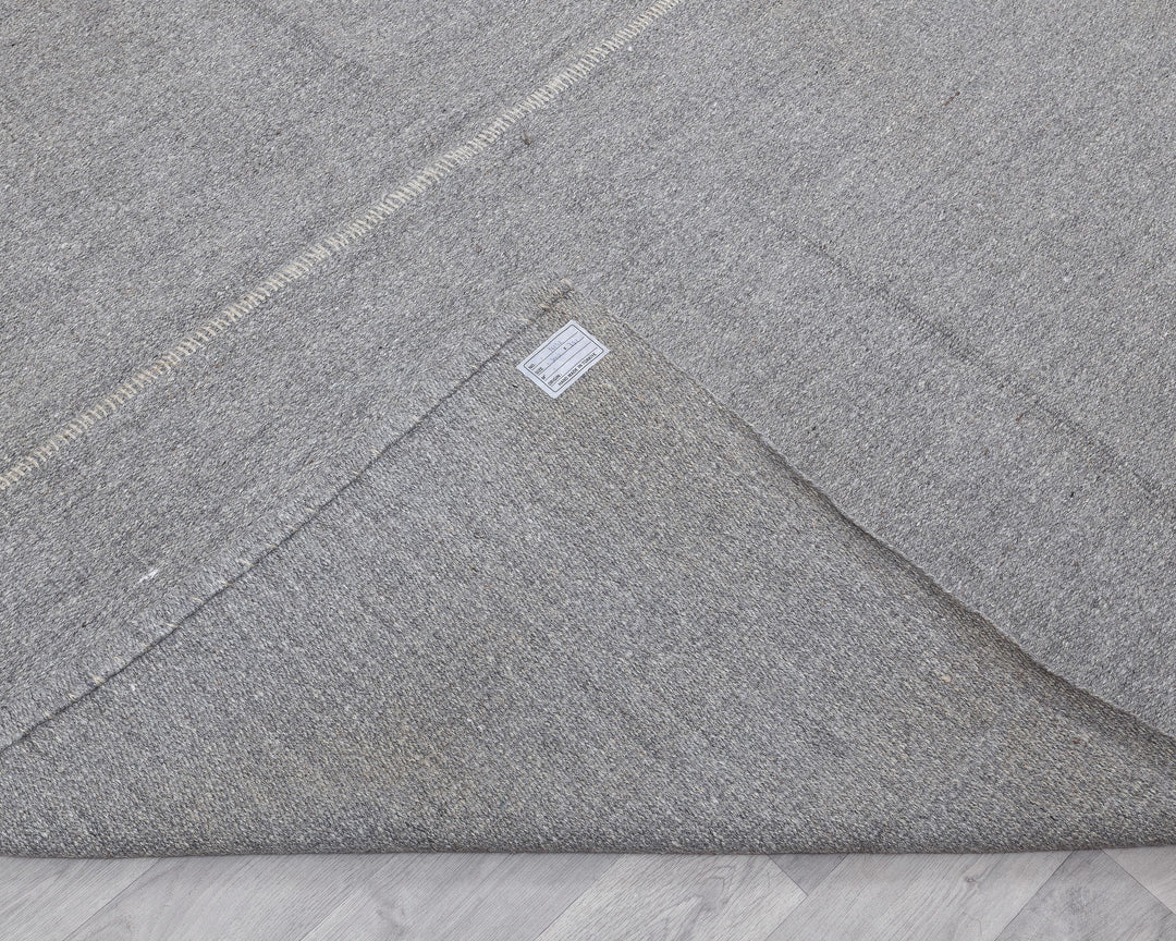 Gray Kilim Rug 9' 10" x 11' 7" | No. VR55861