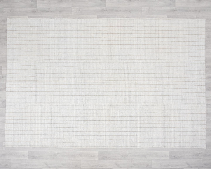 Gray Kilim Rug 6' 3" x 9' 3" | No. VR51497