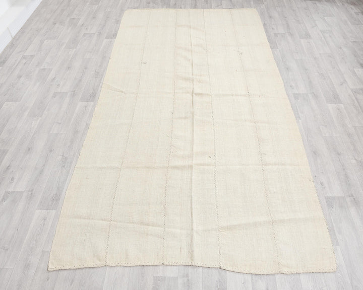 Beige Kilim Rug 5' 1" x 9' 10" | No. VR79334