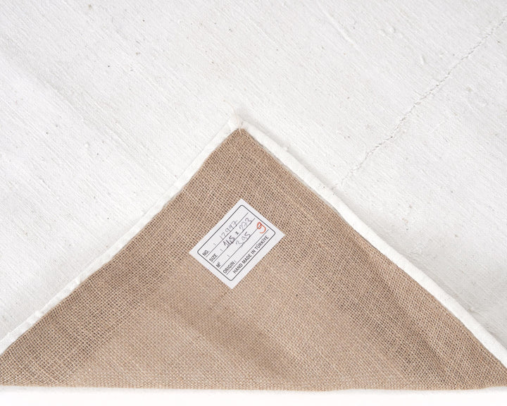White Kilim Rug 4' 10" x 9' | No. VR28673