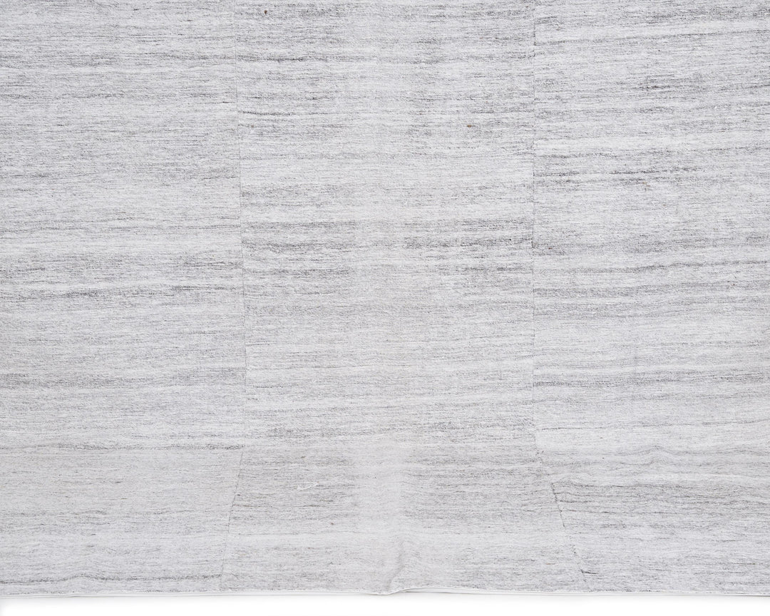 Gray Kilim Rug 6' 4" x 9' 8" | No. VR12987