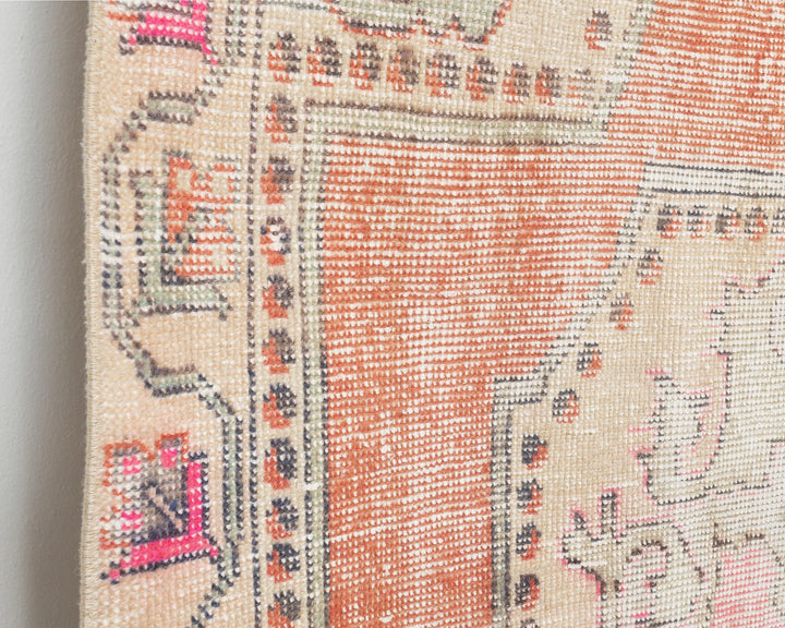 Beige Oushak Rug 4' 3" x 7' 9" | No. VR37450