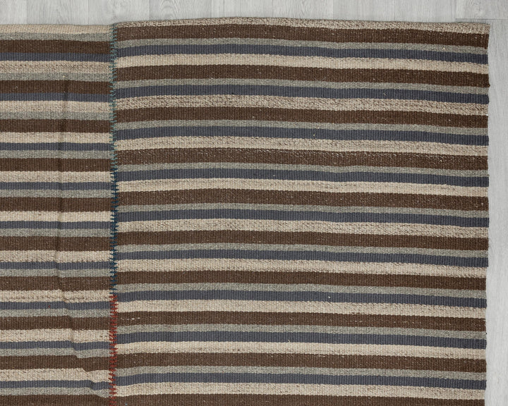 Brown Kilim Rug 9' 10" x 13' 1" | No. VR31162