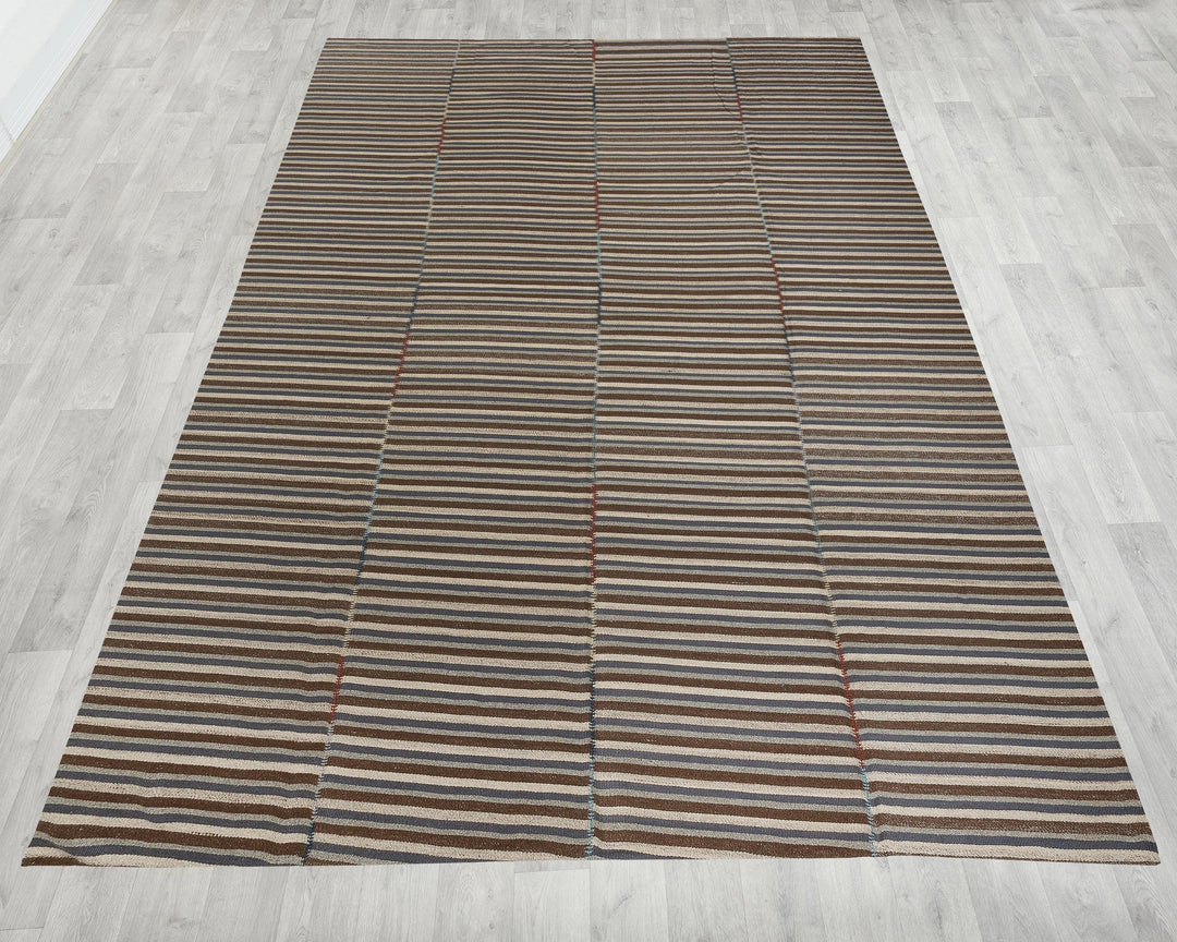Brown Kilim Rug 9' 10" x 13' 1" | No. VR31162
