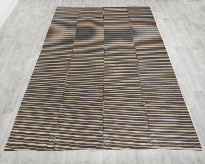 Brown Kilim Rug 9' 10" x 13' 1" | No. VR31162