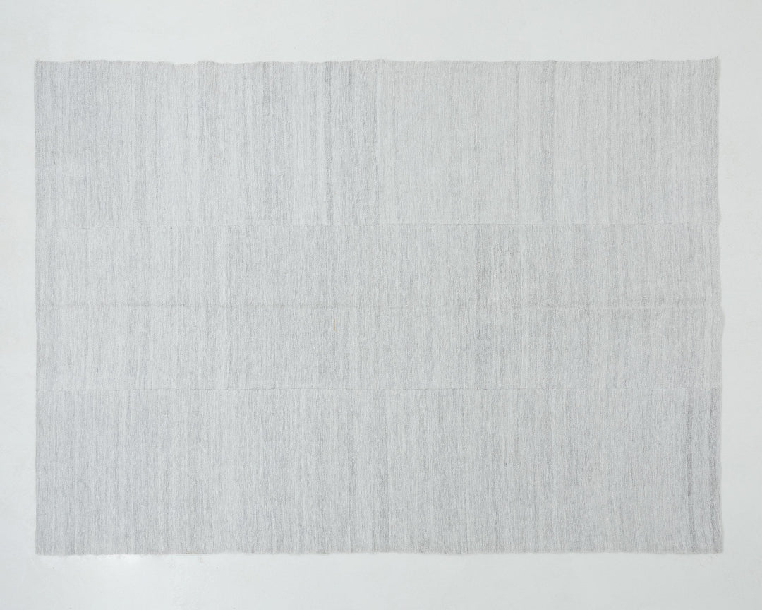 White Kilim Rug 6' 7" x 8' 6" | No. VR34841