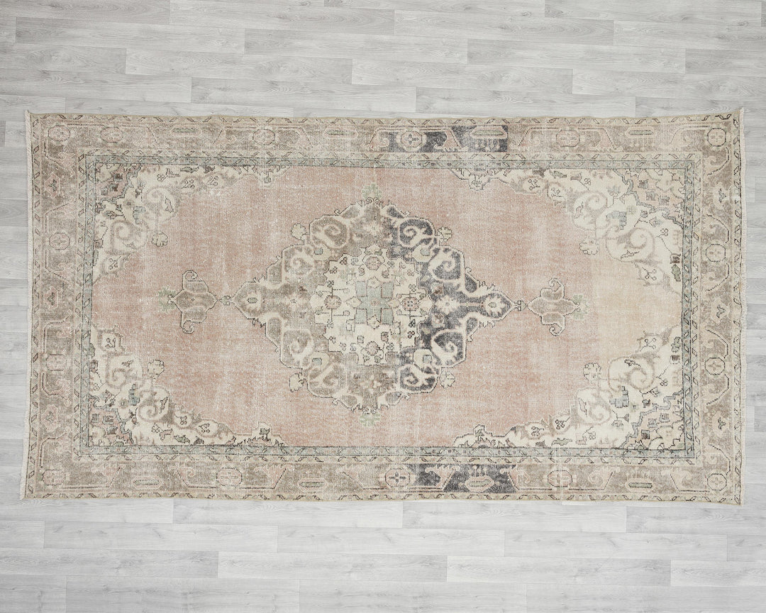 Faded Oushak Rug 10' 3" x 6' | No. VR54120