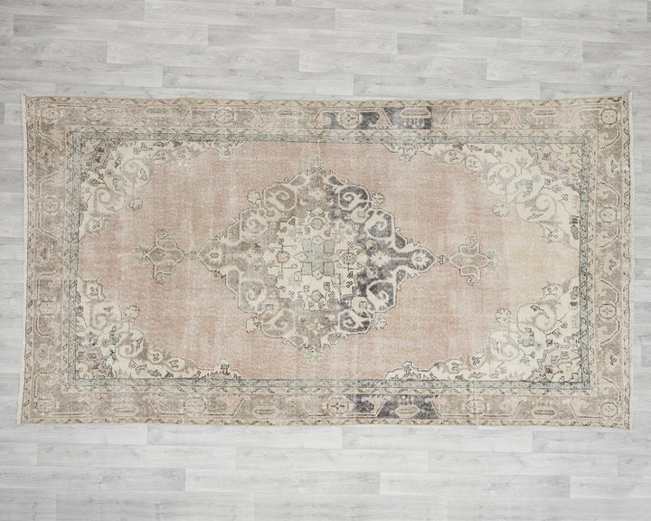 Faded Oushak Rug 10' 3" x 6' | No. VR54120