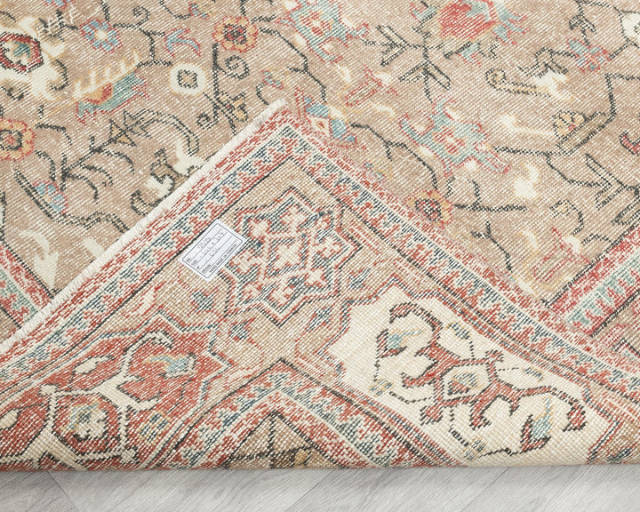 Faded Oushak Rug 6' 9" x 10' 1" | No. VR63622