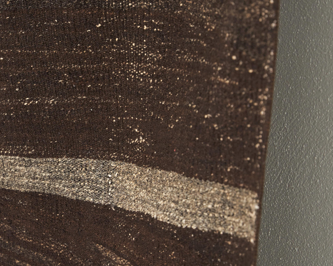 Brown Kilim Rug 4' 1" x 8' 1" | No. VR76864