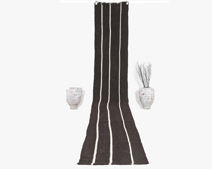 Brown Runner Rug 2' 2" x 13' 5" | No. VR15684