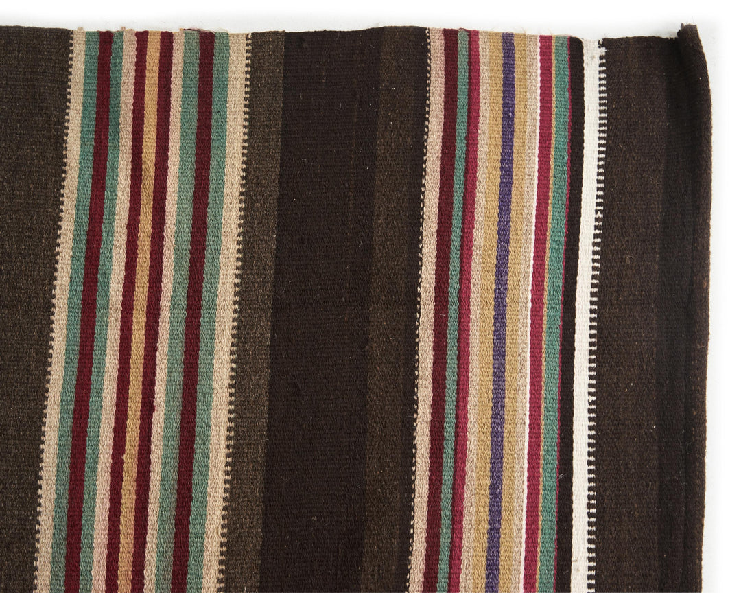 Brown Kilim Rug 6' 5" x 10' 6" | No. VR24987