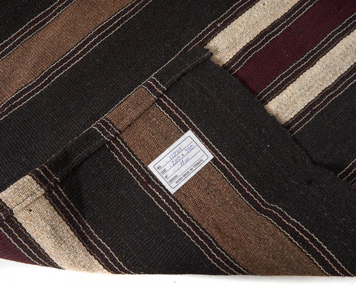 Brown Kilim Rug 9' 2" x 12' 10" | No. VR82848