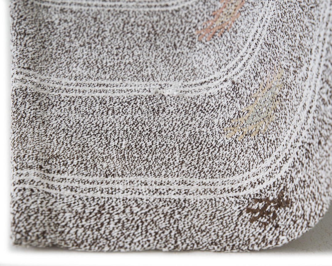 Gray Kilim Rug 5' 5" x 7' | No. VR61585