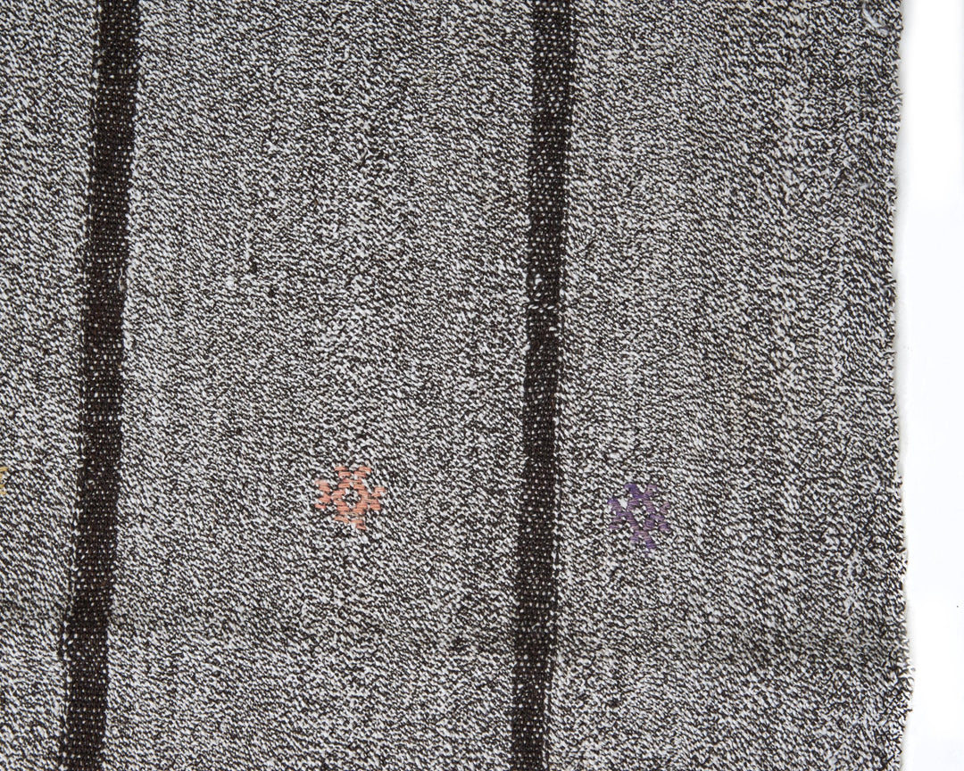 Gray Kilim Rug 6' x 6' 7" | No. VR26903