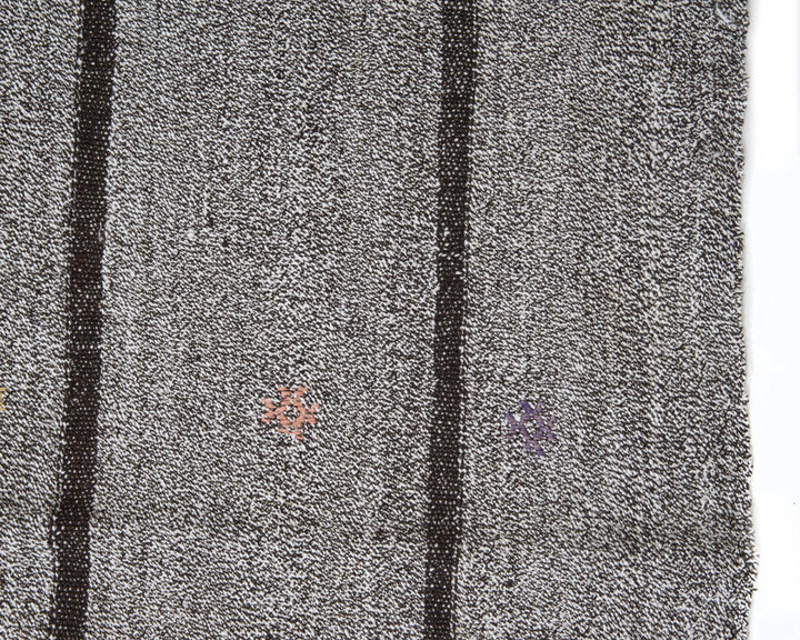 Gray Kilim Rug 6' x 6' 7" | No. VR26903