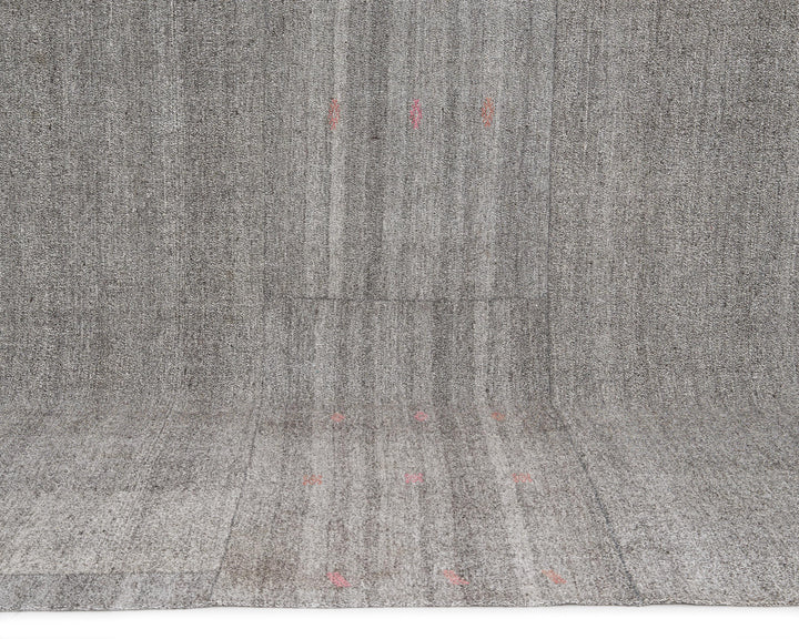Gray Kilim Rug 11' 4" x 8' 4" | No. VR42344